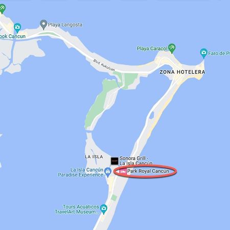 Xcanan Loft On Park Royal, The Best Area In Cancun Right On The Beach المظهر الخارجي الصورة