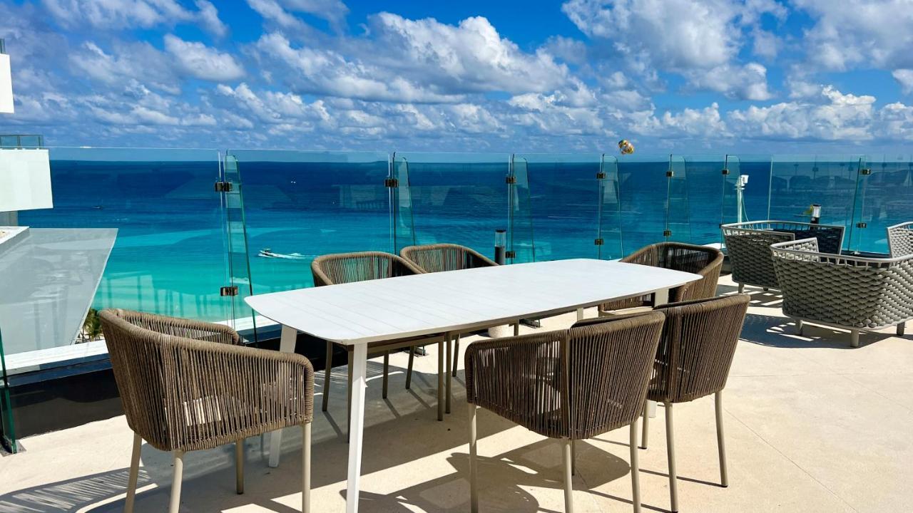 Xcanan Loft On Park Royal, The Best Area In Cancun Right On The Beach المظهر الخارجي الصورة