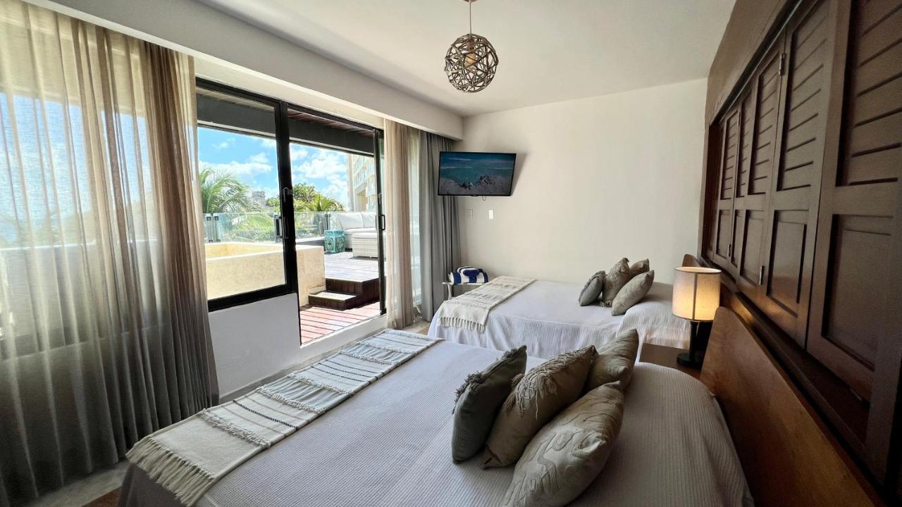 Xcanan Loft On Park Royal, The Best Area In Cancun Right On The Beach المظهر الخارجي الصورة