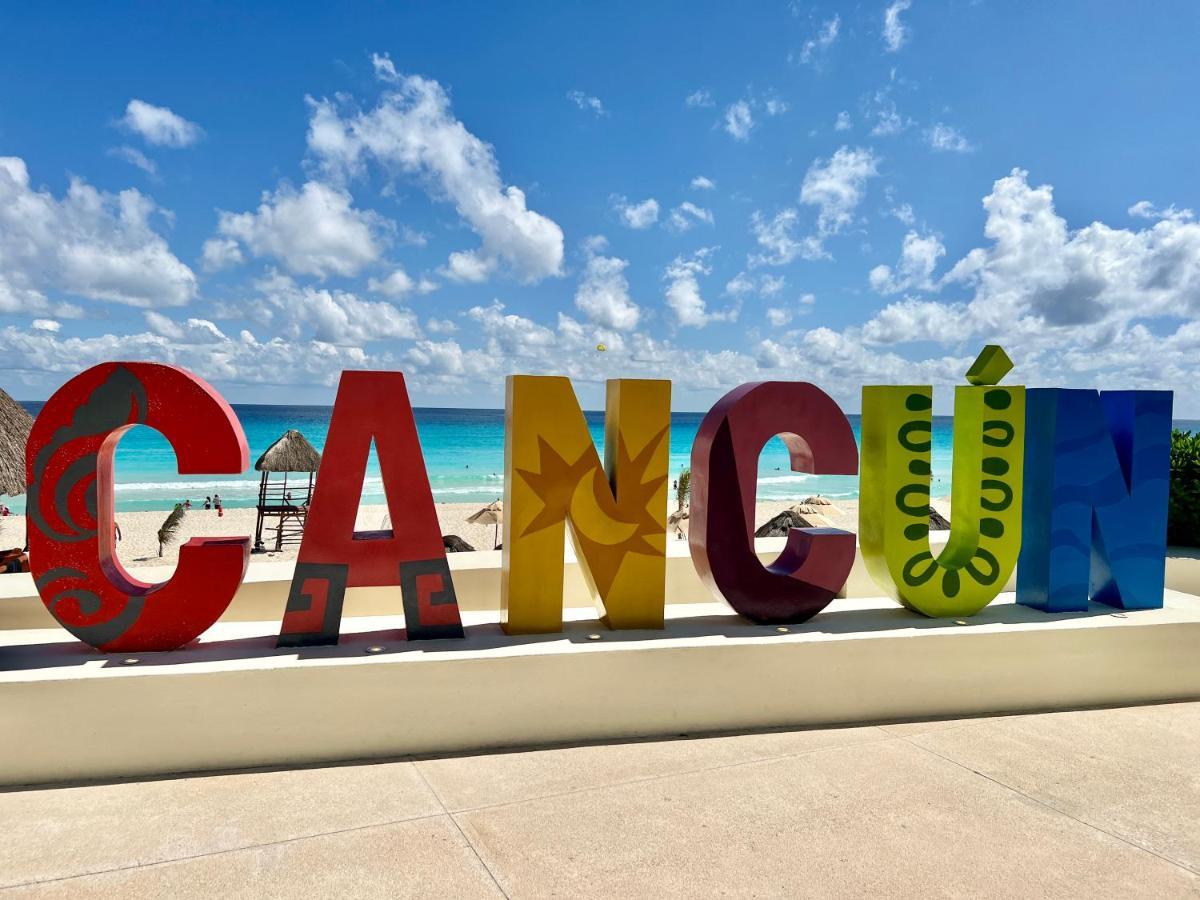 Xcanan Loft On Park Royal, The Best Area In Cancun Right On The Beach المظهر الخارجي الصورة